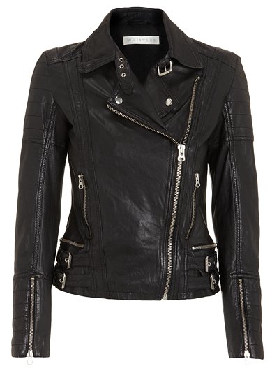 Asos Fashion Finder Clarks on Whistles Roxy Leather Jacket
